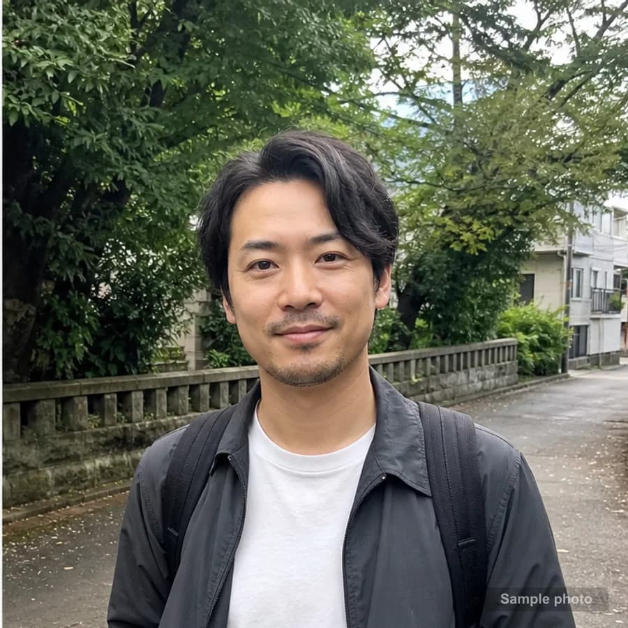 Kenji Nakamura on a local Tokyo route
