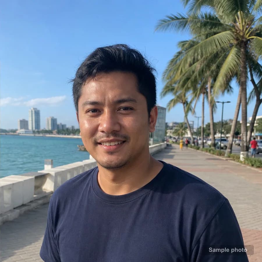 Miguel Santos on a local Cebu route