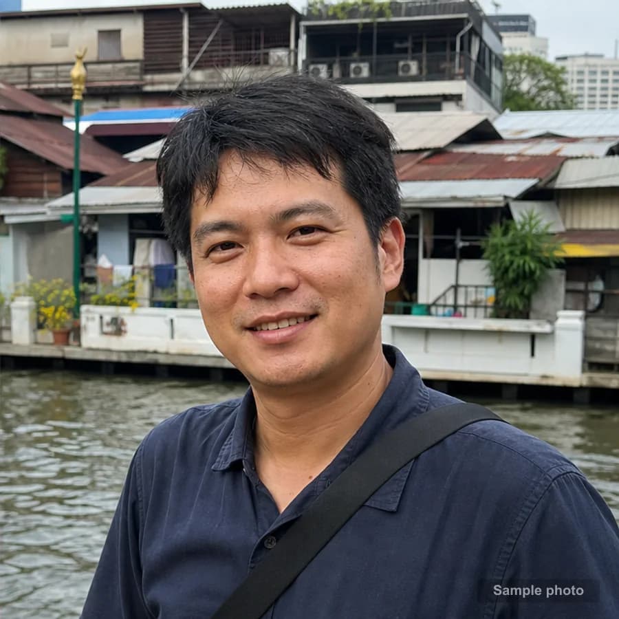 Somchai Prasert on a local Bangkok route