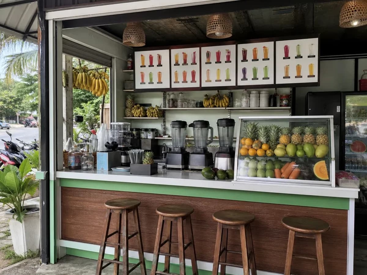 Operating Smoothie Bar in Ao Nang detail photo