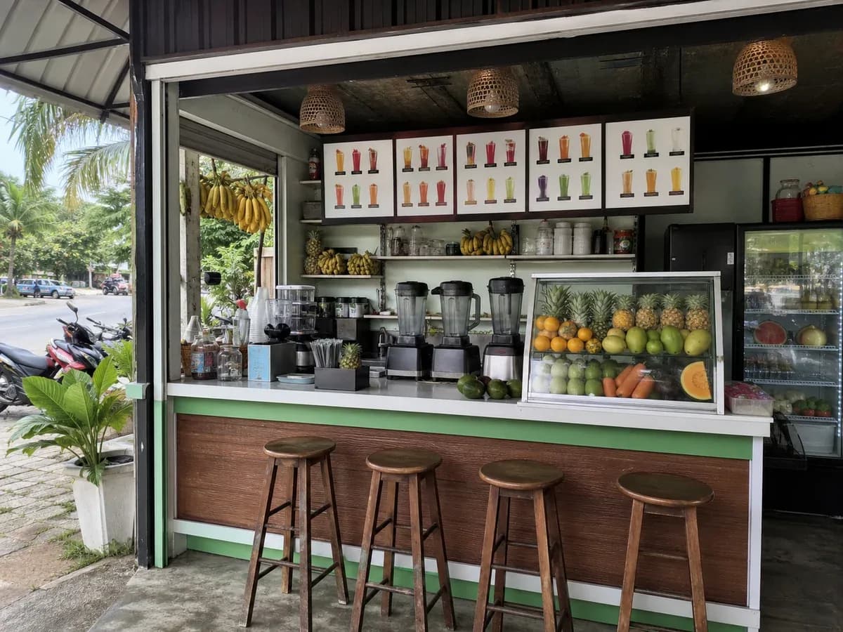 Operating Smoothie Bar in Ao Nang sample listing photo