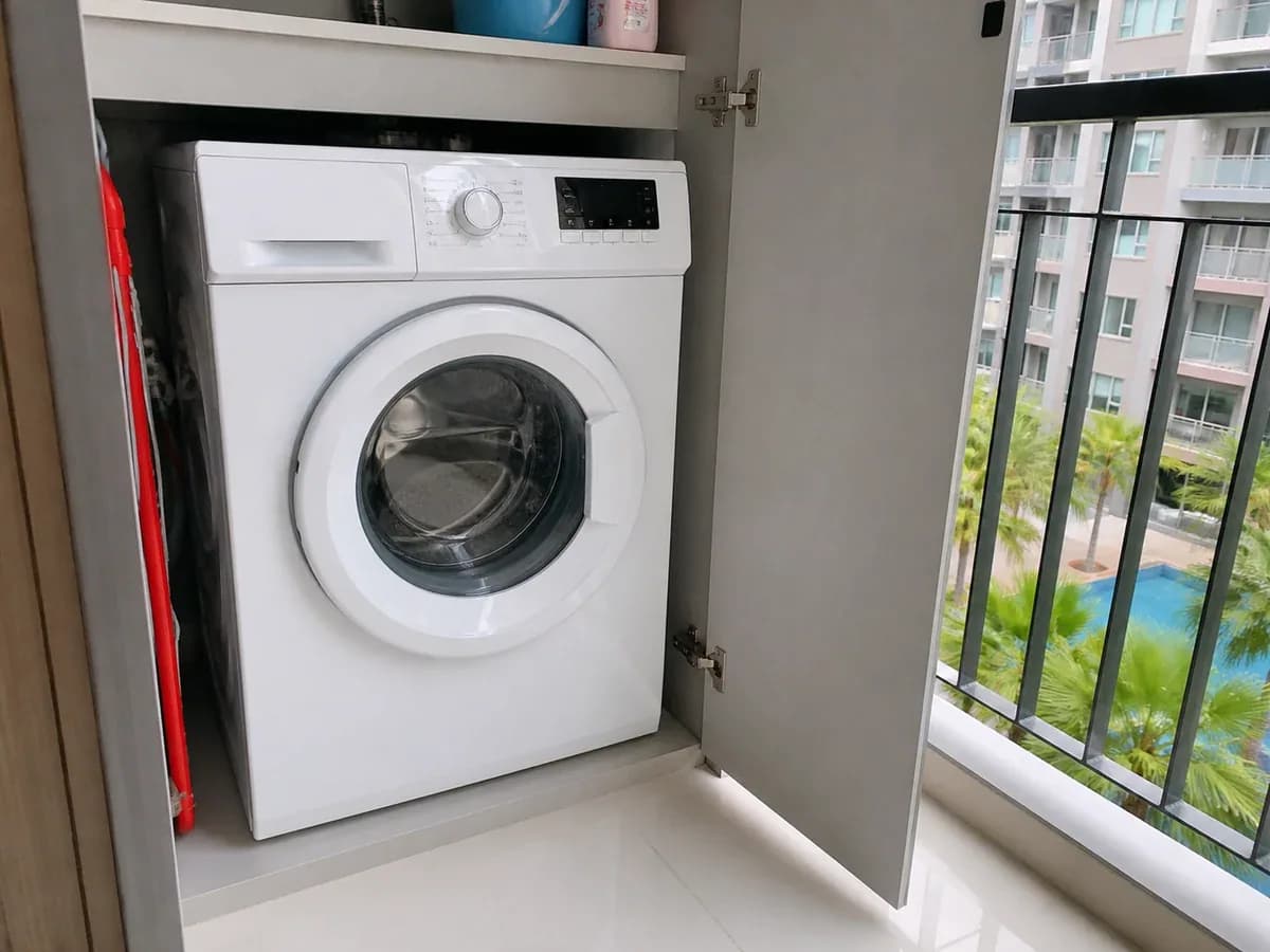 Panasonic 8kg Front Load Washing Machine sample listing photo
