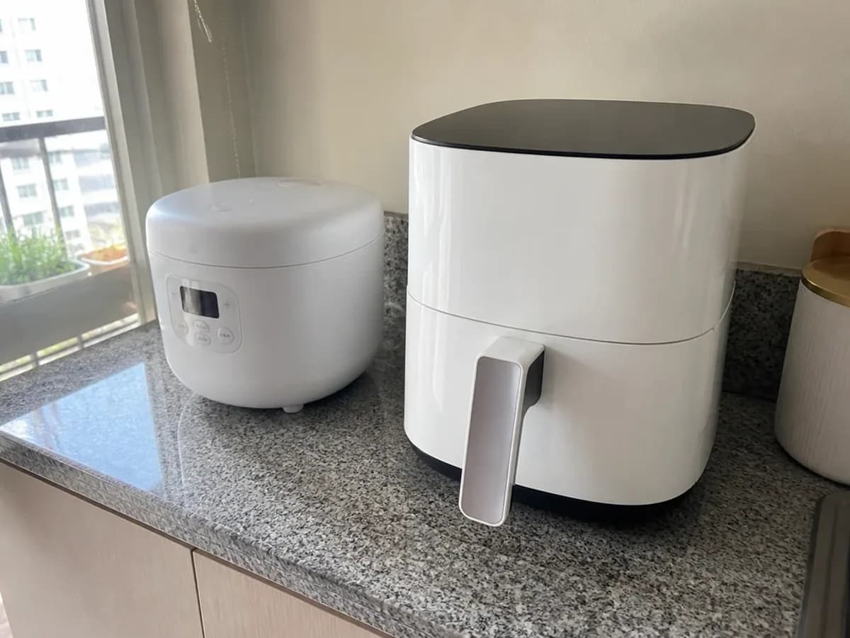 Air Fryer and Rice Cooker Bundle detail photo