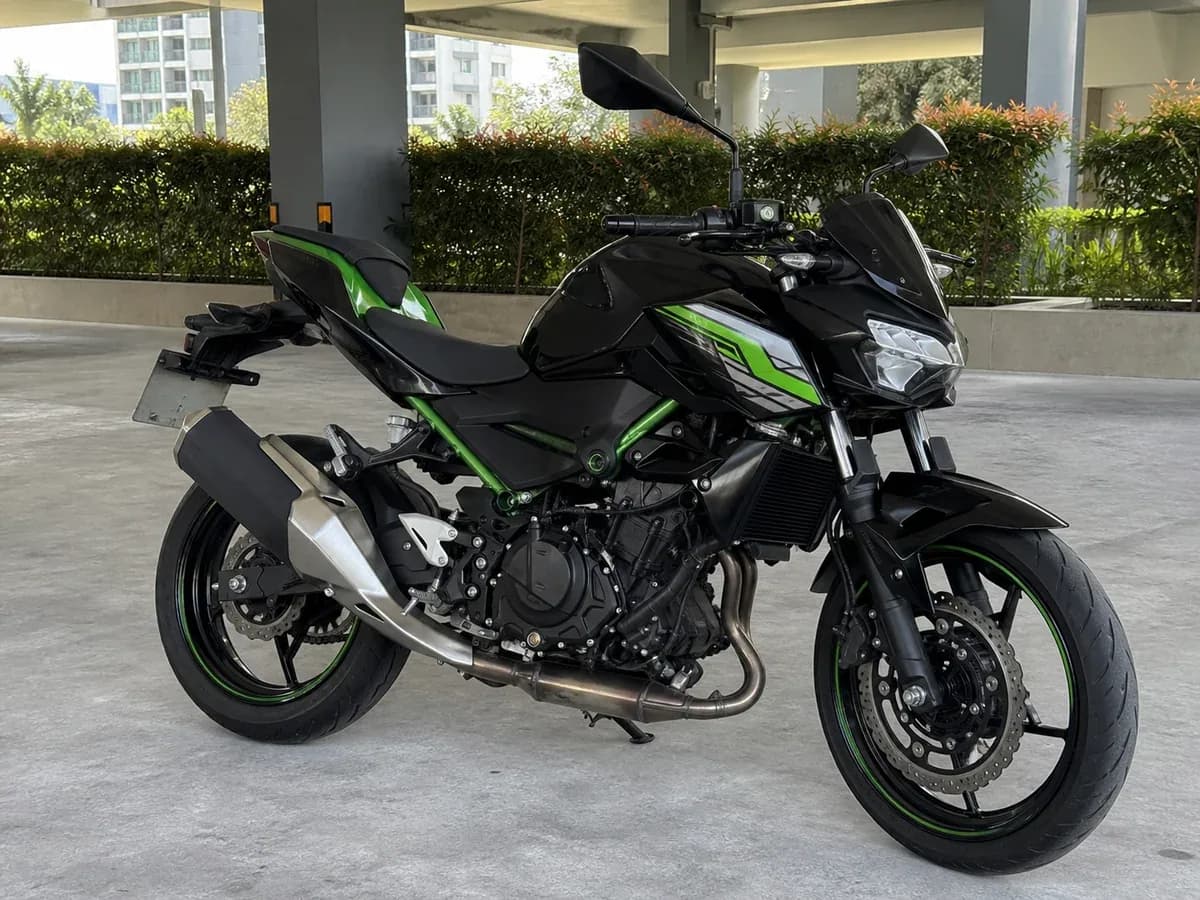 Kawasaki Z400 2021 sample listing photo