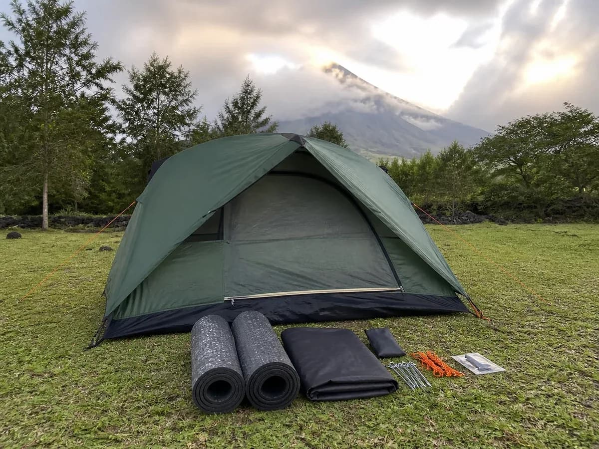 Bicol Two Person Camping Tent and Sleeping Mats sample listing photo