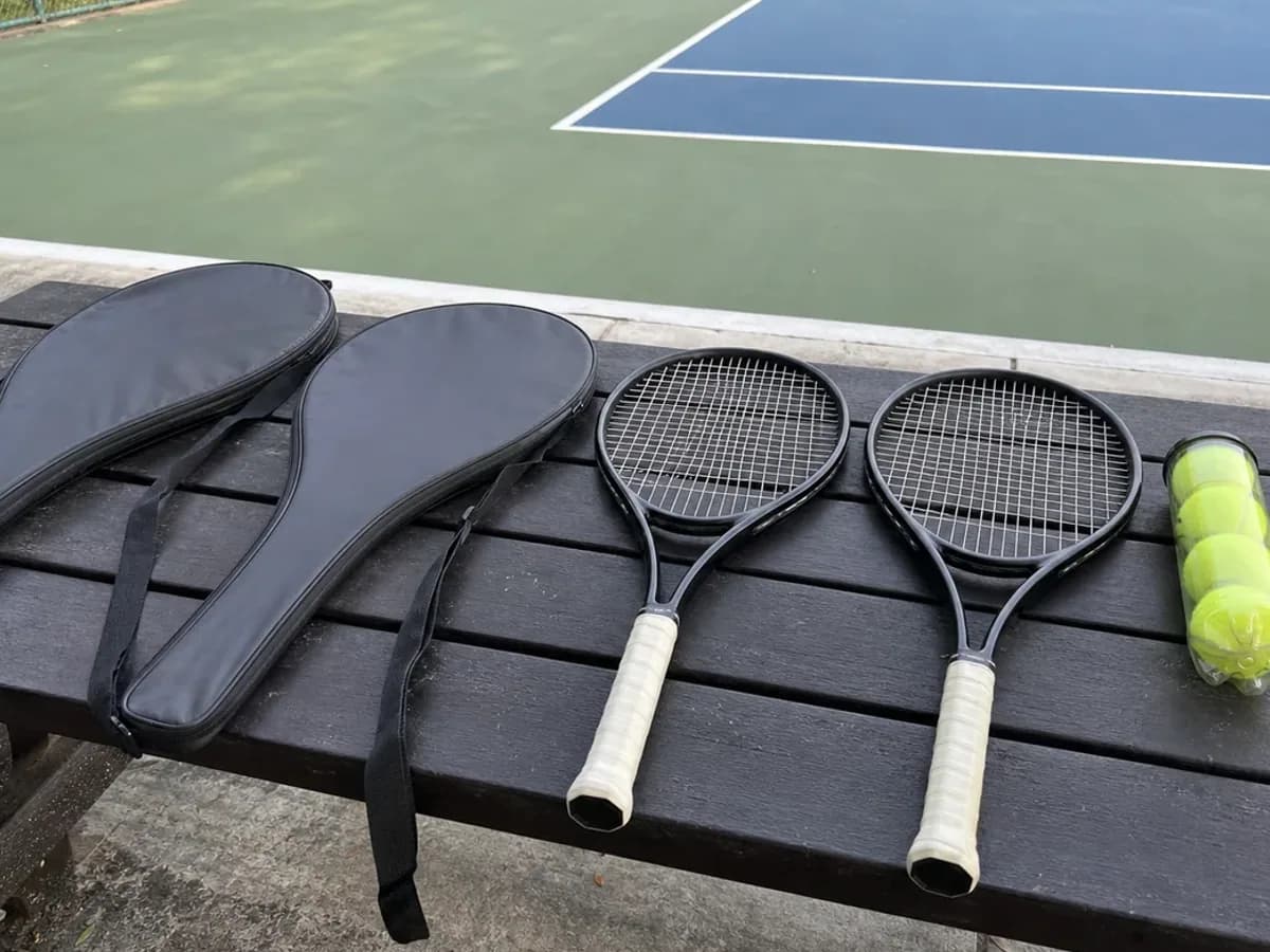 Wilson Tennis Rackets Pair detail photo