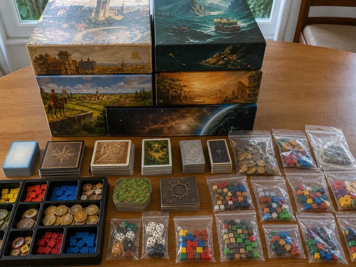 Board Games Bundle in English detail photo