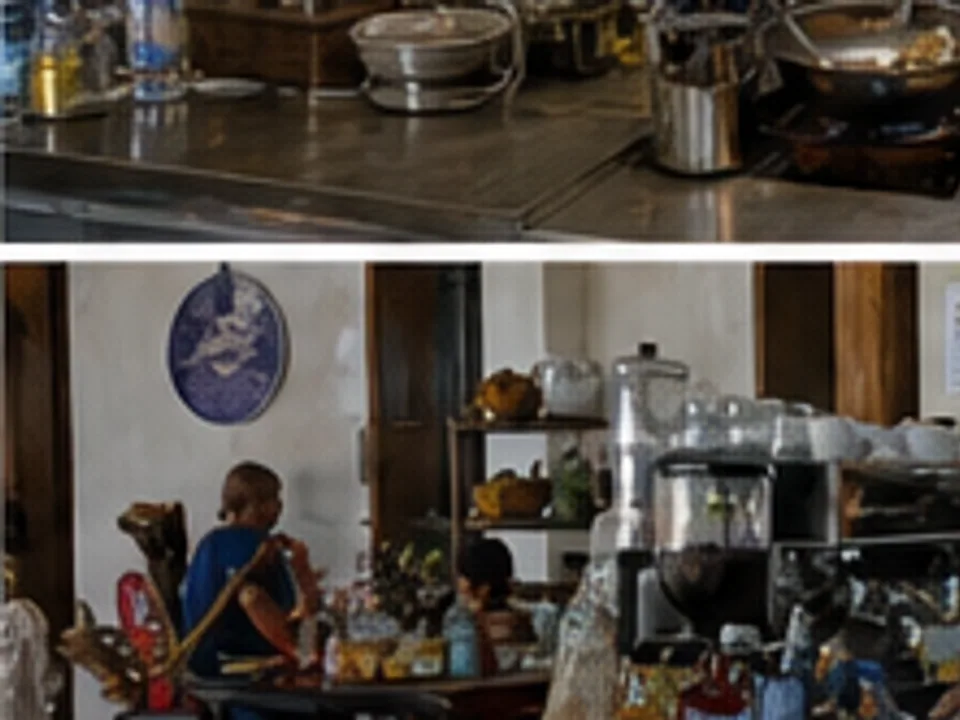 locally appropriate dishes, seating, kitchen, and reservation inquiry