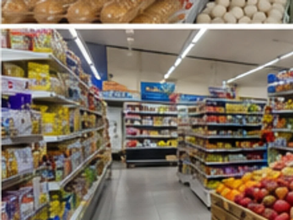 groceries, fresh products, drinks, and practical traveler essentials