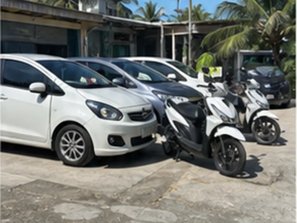 car and motorbike selection, inspection, and branch handover