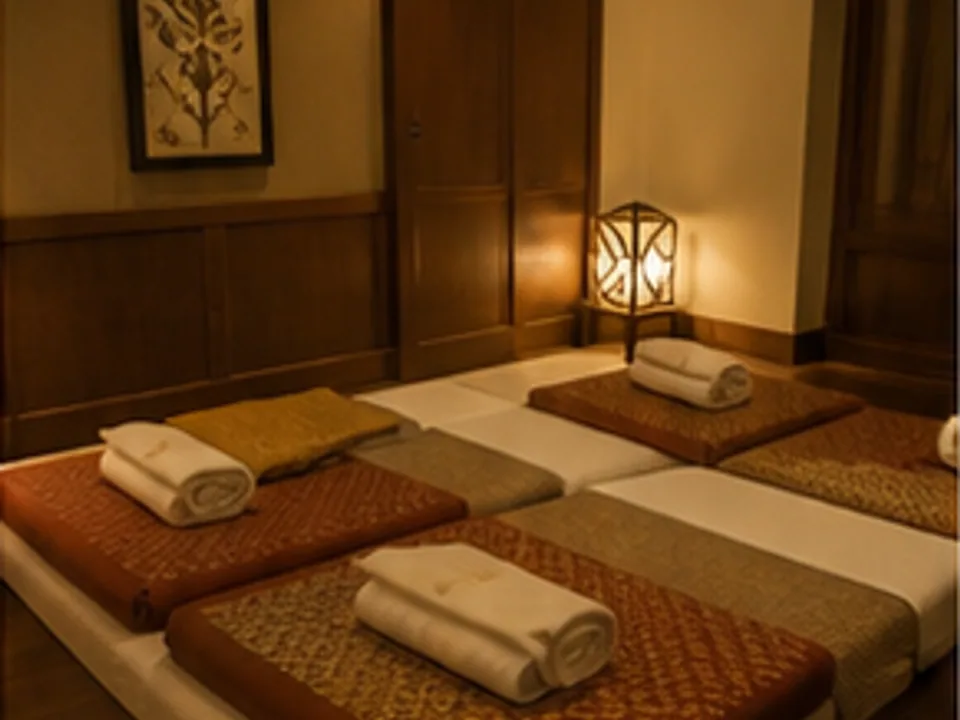 professional massage, private treatment space, and wellness preparation